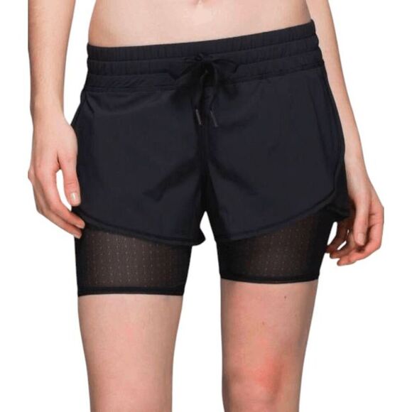 LULULEMON ATHLETICA Hot To The Street Short Size 6 - Picture 1 of 5